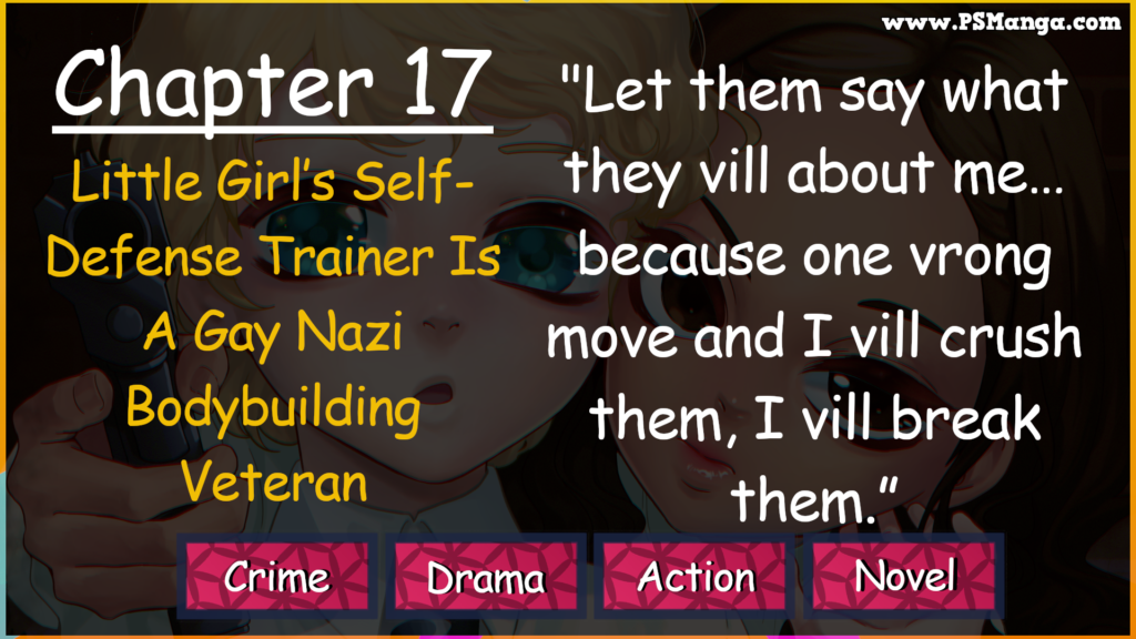 Chapter 17: Little Girl’s Self-Defense Trainer Is A Gay Nazi Bodybuilding Veteran